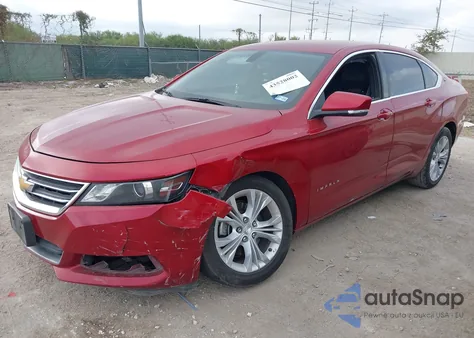 2015 Chevrolet Impala 2Lt из США, поврежденный, VIN 2G1125S35F9170168